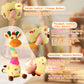 LUKETURE Dancing Talking Giraffe Toy - Plush Interactive Musical Toy for Kids, Repeats Speech, 10 Songs, Cute Gift, LKLU Model