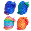 Philicoco 3D Printed Articulated Dragon Egg - Easter Basket Stuffers, Fidget Toy Gift for Kids & Adults(4Pcs)