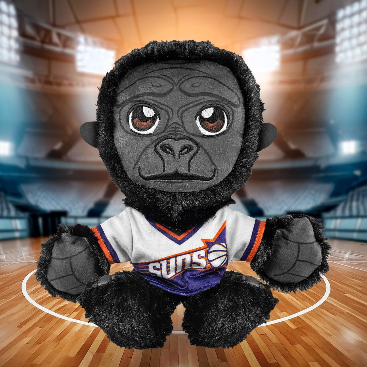 Bleacher Creatures Phoenix Suns Gorilla 8'' Nba Mascot Kuricha Sitting Plush - Soft Chibi Inspired Mascot