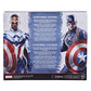 Marvel Legends Series Captain America 2-Pack Steve Rogers and Sam Wilson MCU 6-Inch Figures  7 Accessories