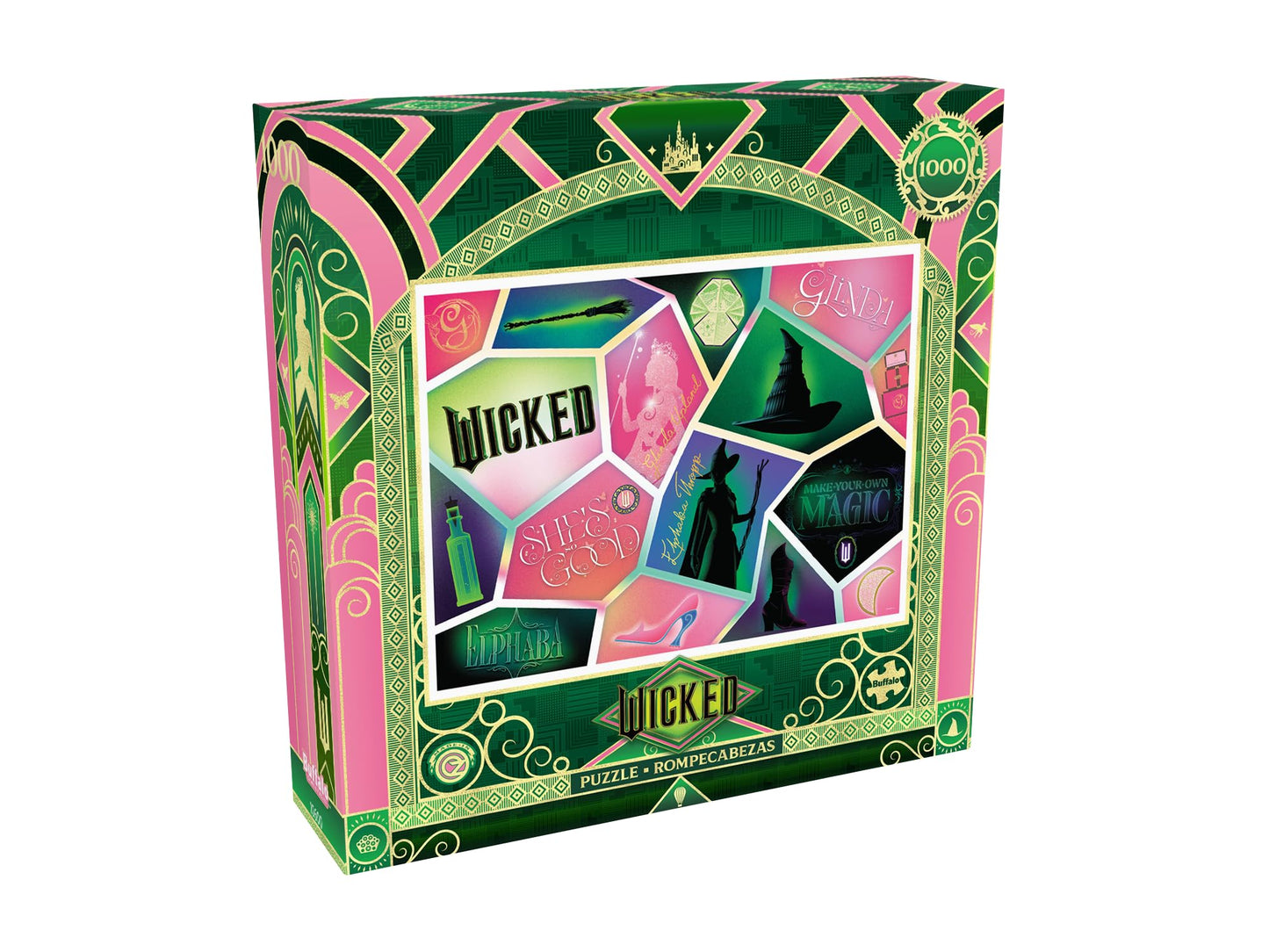 Buffalo Games 1000 Piece Jigsaw Puzzle - Wicked Design, Multicolor, 26.75 x 19.75 in, Perfect for Game Nights, Model 13615