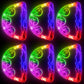 Aywewii Led Tambourine, Light Up Toys Handheld Musical Flashing Tamborine Autism Toys Party Supplies For Birthday Thanksgiving G