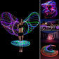 4Pack Led Hoop Dance Exercise Light Up Hoop For Kids Children, 24In Fitness Equipment Weight Loss Auto Color Changing Strobe Glo