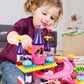Marble Run Toy Building Sets, 161Pcs Castle Building Duplos For Age 2-5, Marbles Track Building Toys, Large Building Bricks Race Track Stem Educational Toys For Toddler Boy Girl Birthday Toys Gifts
