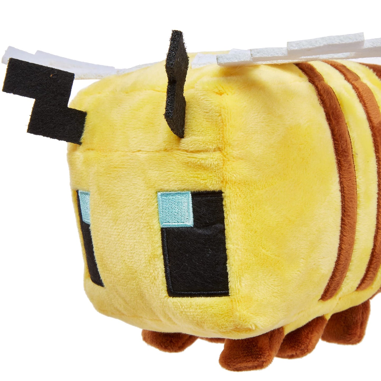 Mattel Minecraft Basic 8-inch Plush Bee Stuffed Animal Figure  Soft Doll Inspired by Video Game Character