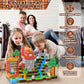 Magnetic Blocks-150Pcs Grassland Magnetic Building Blocks Set, Kids Classroom Sensory Toy For Toddlers Stem Learning, Constructi