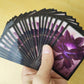 60 Pcs/Set Black Lotus Colorful Backs Tcg Card Sleeves , Board Game Card Sets Protective For Mtg Tcg Ccg Rpg (Black)