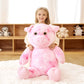 Earthsound Giant Pig Stuffed Animal - Large Plush Toy Big Soft Toys - Huge Life Size Jumbo Cute Oversized Fat Piggy Animals - Gi