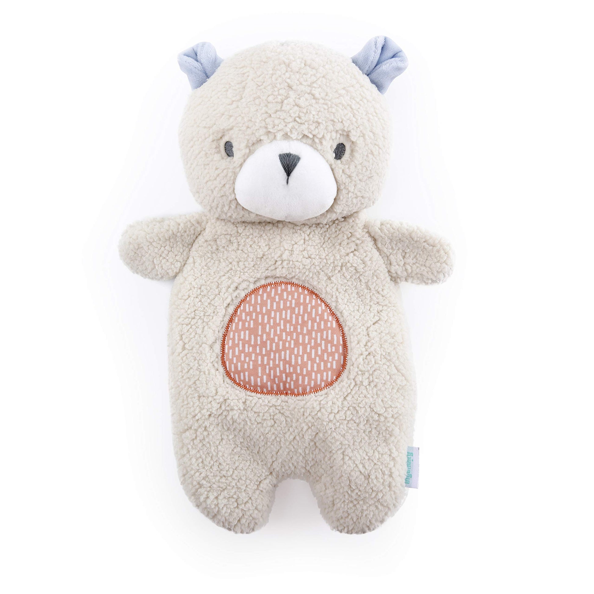 Ingenuity Premium Soft Mini Bean Bag Plush, Nate The Teddy Bear, Ages Newborn And Up.