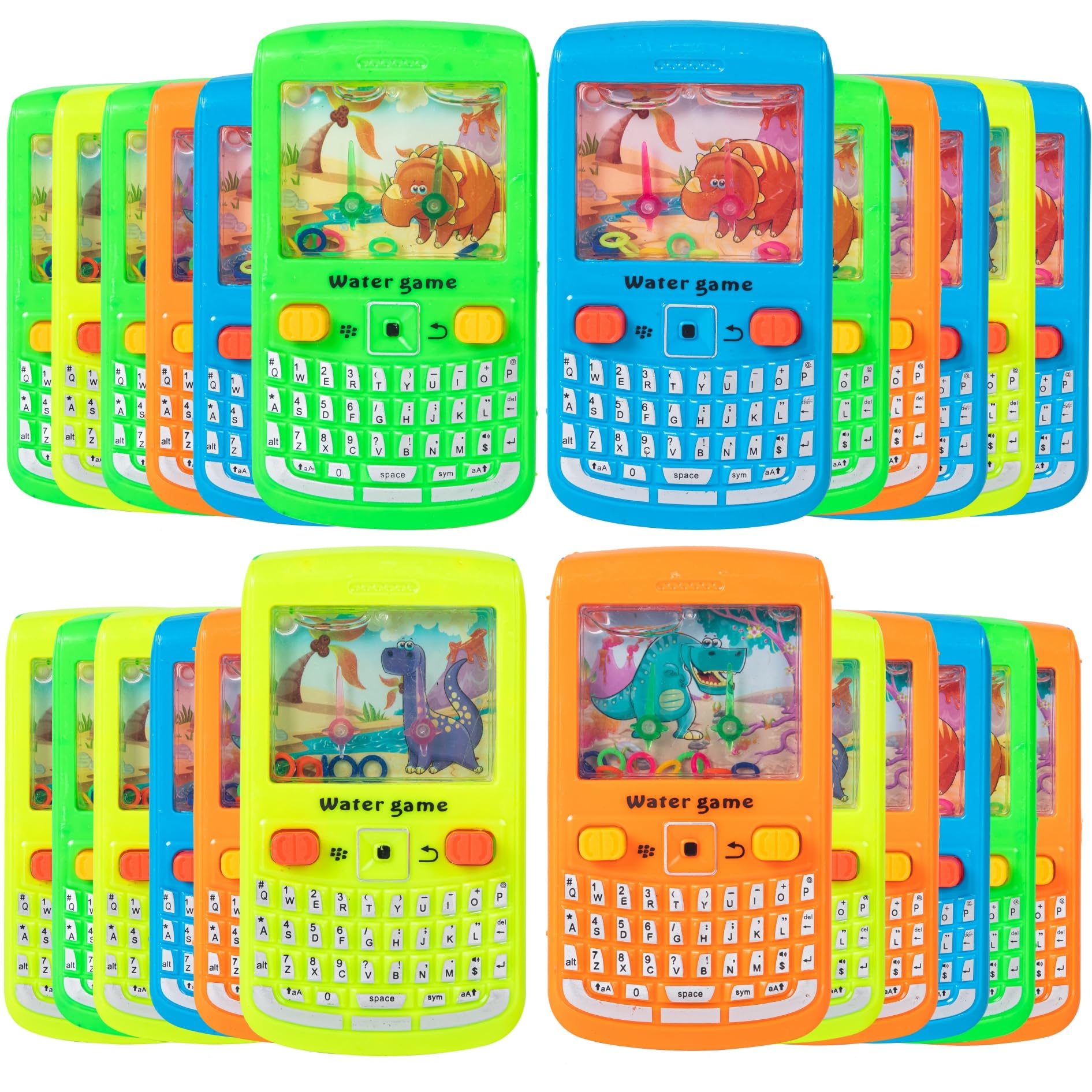 48 Pcs Handheld Water Game Party Favors For Kids Ages 3,4,5,6,7,8,9-Pocket Water Ring Game For Birthday Return Gifts-Pinata Good