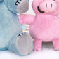 Yottoy Mo Willems Collection | Pair Of Elephant & Piggie Soft Stuffed Animal Plush Toys - 7” & 5” Sitting