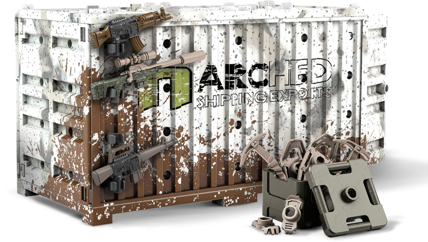 Mega Brands Mega Construx Call of Duty Arctic Armory Building Set, Small, Multi, Model GCP09, Durable Plastic