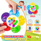 6PCs Sensory Travel Toys Pack for Toddler 3 4 5 Year Old Quiet Airplane Travel Activities Essential With Icd Writing Tablet Suct
