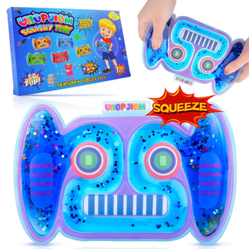 Sensory Fidget Toys For Boys Age 4 5 6 7 8-12 Year Old, Autism Calming Down Car Travel Toys, Autistic Squishy Tube Stress Relief