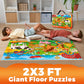 Quokka Giant Floor Puzzle For Kids Ages 4-6 - 2X3 Feet Extra-Thick 48 Pieces Toddler Puzzle Ages 3-5 - Farm Educational Activity