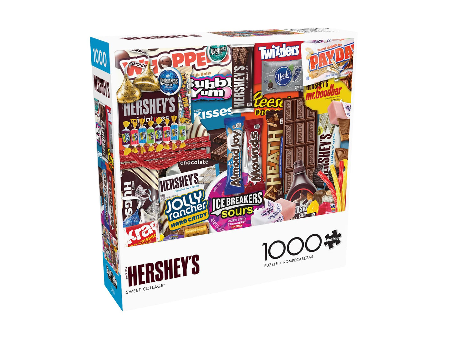 Buffalo Games - Hershey - Hershey'S Sweet Collage - 1000 Piece Jigsaw Puzzle For Adults -Challenging Puzzle Perfect For Game Nights - Finished Size Is 26.75 X 19.75