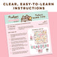 Ravensburger Pusheen Purrfect Pick Game - Engaging Family Fun, Pink Edition, Cardstock, Ages 8+
