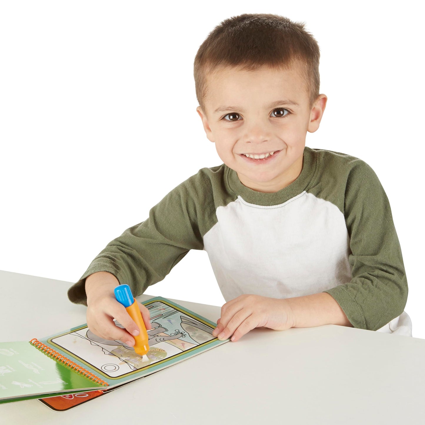 Melissa & Doug On The Go Water Wow! Reusable Water-Reveal Activity Pad - Safari - Fsc Certified