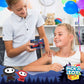PICK A TOY 12 Pc. Ninja Toys Set with Stretchy Flying Ninjas and Colorful Throwing Stars Slingshots, Flexible and Sticky Elastic