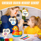 Loungelore Paint Your Own Duck Lamp Kit, Art Supplies Arts and Crafts for Kids Ages 8-12, DIY 3D Duckling Night-Light, Creativit
