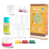 Kiss Naturals - Lip Balm Making Arts & Crafts Kit for Kids - with Organic Safflower Oil, Beeswax, Shea Butter - Stem DIY Body Ca