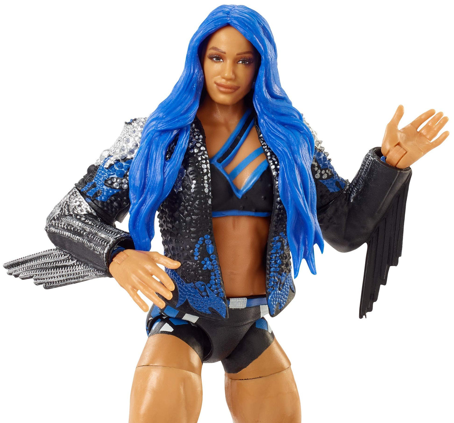 WWE Sasha Banks advanced Collection Series 83 Action Figure 6 in Posable Collectible Gift Fans Ages 8 Years Old and Up