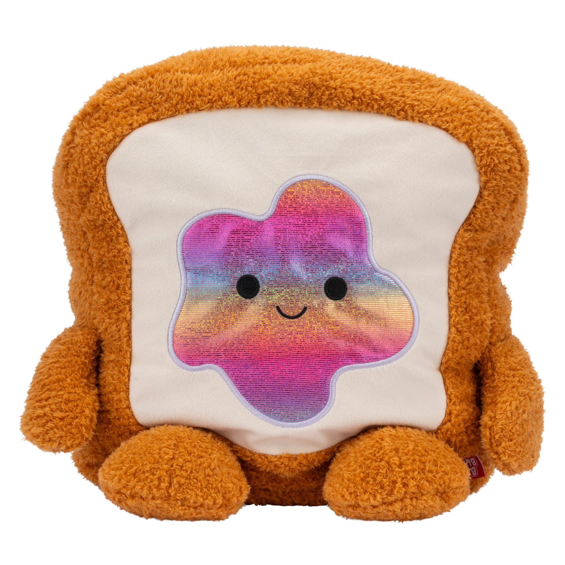 Bumbumz 12-Inch Plush - Timothy Toast With Rainbow Jam - Collectible Stuffed Toy - Breakfastbumz Series