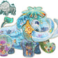 Has Happiness And Surprise Floor Puzzles For Kids Ages 3-8, 48 Pcs Double Sided Mammoth Elephant Shape Puzzle, Children Jigsaw Puzzles For Boys Girls Gifts