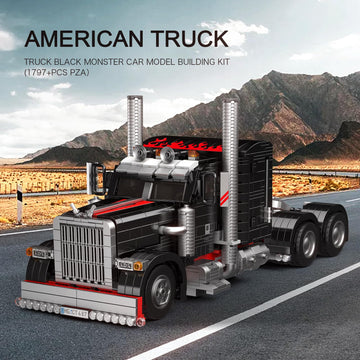 Mould King 10037 Heavy-Duty Tow Truck Building Toy Set, Moc Road Trailers Building Toys, Technology Wreckers Toy For Kids Age 8+ (1,797 Pieces)