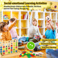Garybank Social Emotional Learning Therapy Games for Kids, 56 Emotion Cards, Coping Skills Activities, Vivid Color, Model Emk01