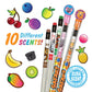 Safari Smencils Cylinder - Hb #2 Scented Pencils, 50 Count, Gifts For Kids, Classroom Rewards, Party Favors, Stuffers