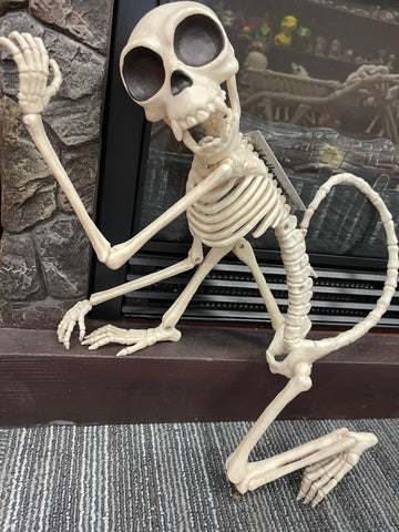 Crazy Bonez Small Skeleton Monkey