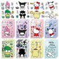 Cute Anime Stickers For Kids, 24 Sheets Make Your Own Cartoon Anime Stickers, Make A Face Stickers For Teens Girls Boys, Classro