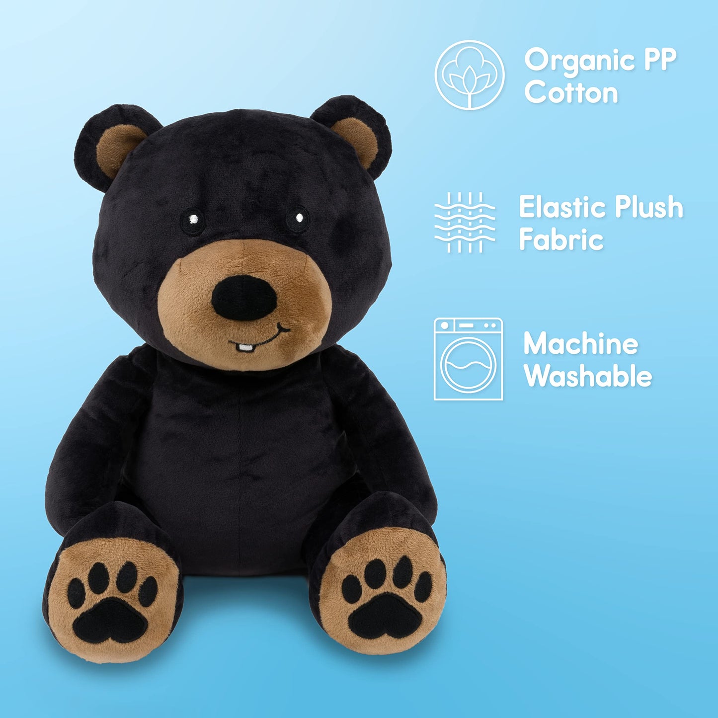 Snuggie Buggies Bear Stuffed Animal Ultra Soft Plushie Cute Stuffed Bear Plush Stuffed Animals For Kids