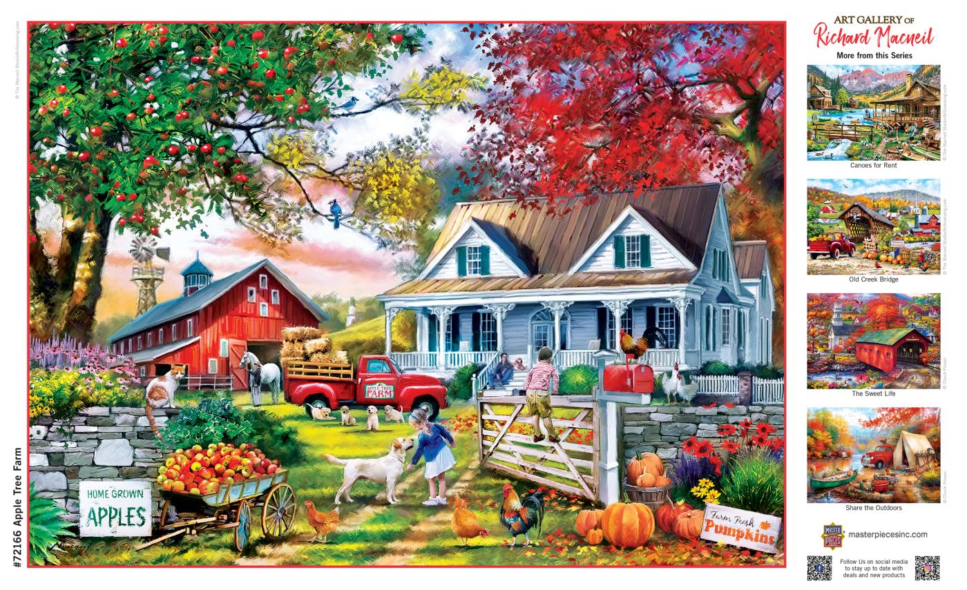 Apple Tree Farm 1000 Pc