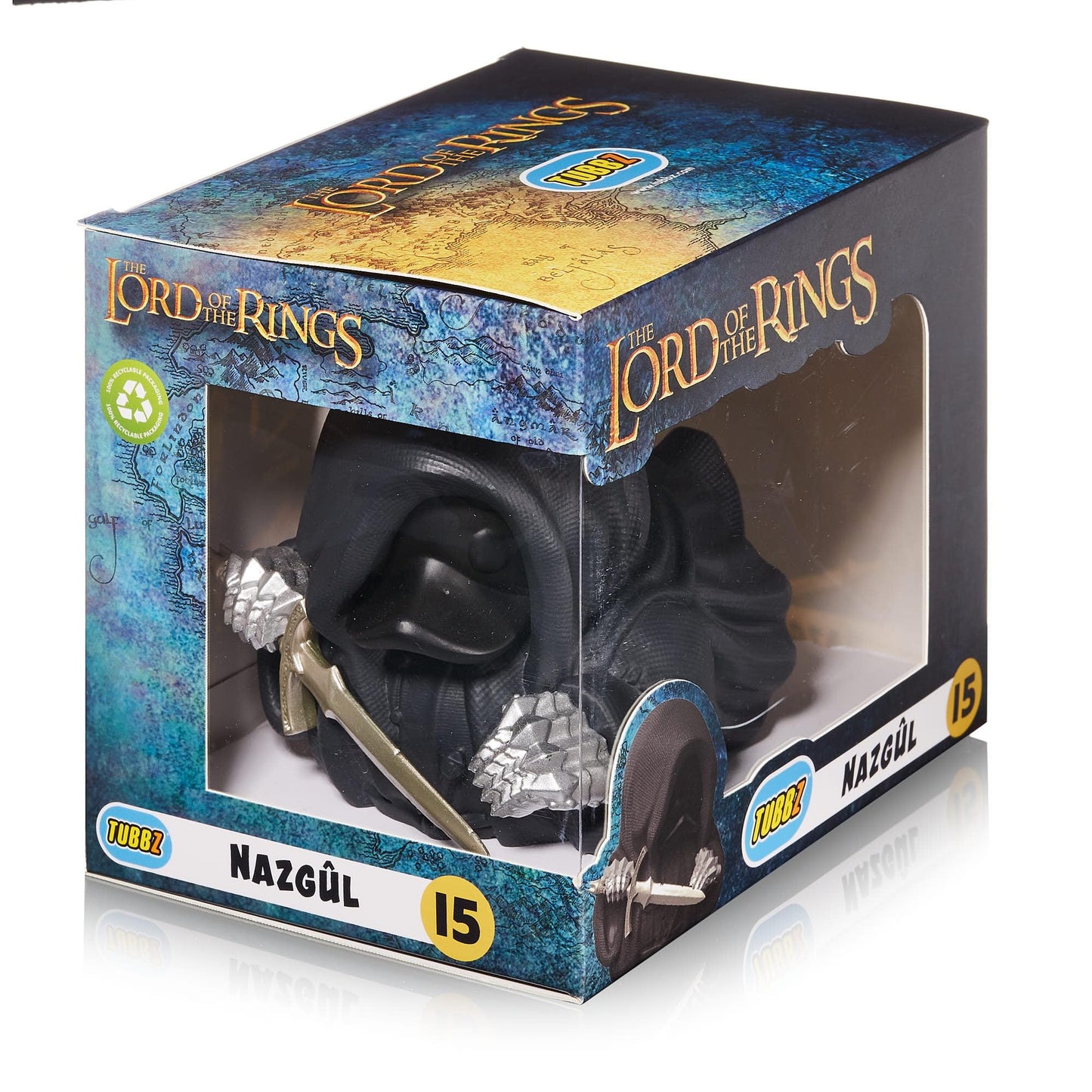 TUBBZ Lord of The Rings Nazgul Cosplaying Rubber Duck Vinyl Figure - 9cm, Boxed Edition, Vinyl Collectible