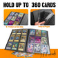 Card Binder 9-Pockets  Trading Card Binder  20 Pages  360 Card Capacity Collection Binder  Card Folder for MTG  TCG  Game Cards & Sports Cards(Black)
