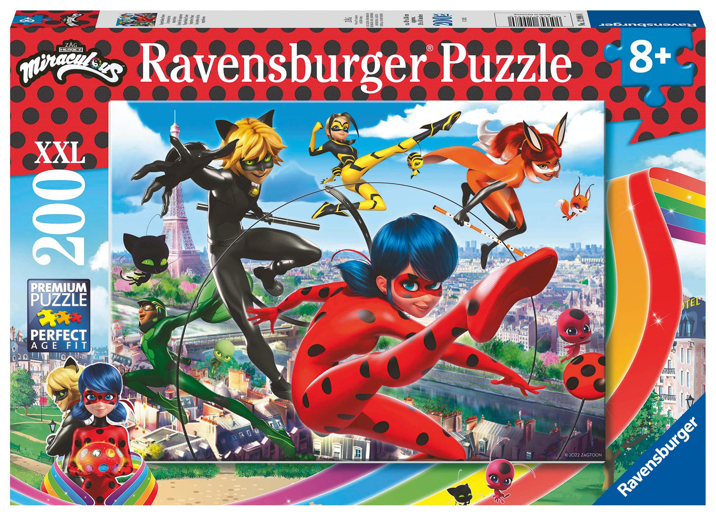 Ravensburger 200 Piece Jigsaw Puzzle for Kids, Yellow Cardboard, 49.3x36.2 cm, Model 12998, Age 8 Years and Up