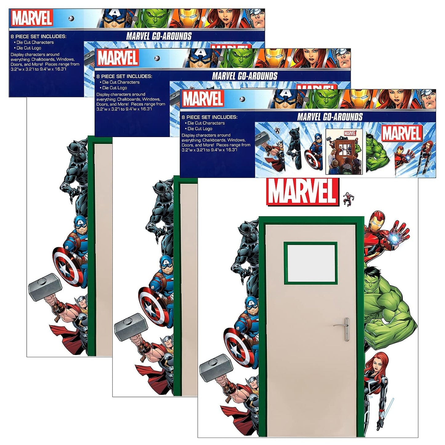 Eureka EU-842661-3 Marvel Goarounds - 3 Each