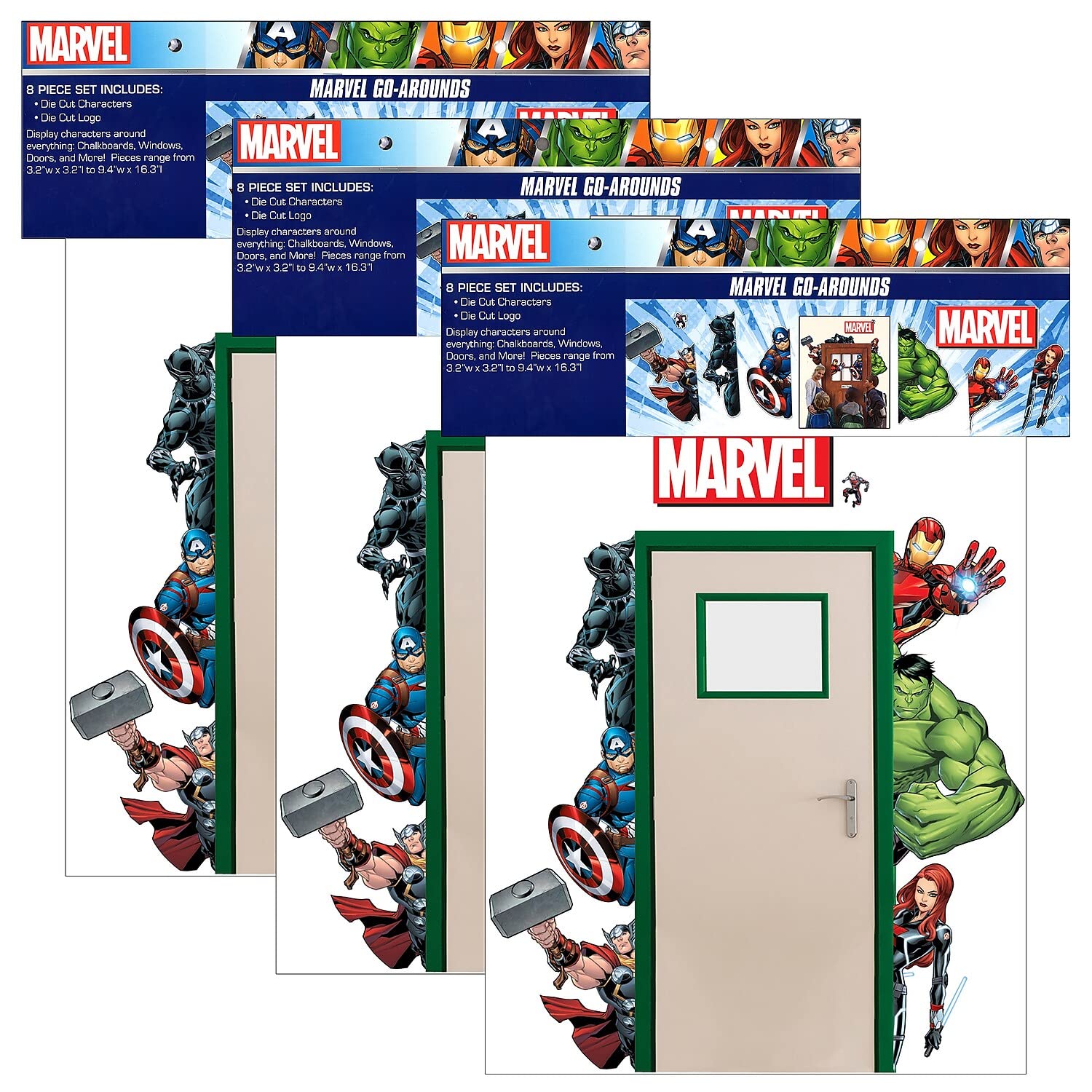 Eureka EU-842661-3 Marvel Goarounds - 3 Each