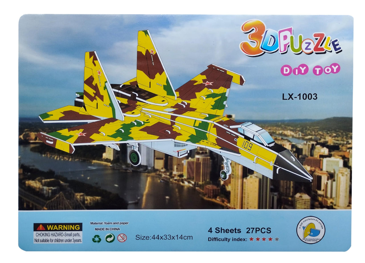 AI4S, Puzzle Fighter Jet, Foam Puzzle, (1003)