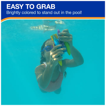 Swimways Toypedo Bandits Pool Diving Toys - Pack Of 4