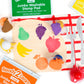 READY 2 LEARN Giant Stampers - Fruit - Set of 6 - Easy to Hold Foam Stamps for Kids - Arts and Crafts Stamps for Displays, Poste