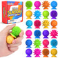 Sensory Fidget Toys For Kids Adults: 24 Pack Textured Sensory Toys For Autism Kids - Quiet Anxiety Fidgets For Classroom