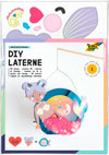 folia Underwater Dreams 94201 Lanterns Craft Set, Approx. 10 x 23 x 33 cm, Craft Material for a Lantern, Can Be Designed as a Me