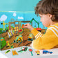 Construction Site Fridge Magnets For Toddlers, 50 Pcs Refrigerator Magnets For Kids, Create A Scene Magnetic Play Sticker Book Travel Game Educational Toys For Kids