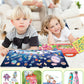 Walenced Jelly Reusable Sticker Book For Toddlers 2-4 Years, 3 Sets Stickers For Kids, Toddler Sticker Book Ages 1-3, 96 Pcs Tod