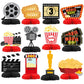 Hapibidesign Movie Night Party Decorations - Honeycomb Centerpieces For Movie Night Birthday Decor - Movie Night Table Decoratio