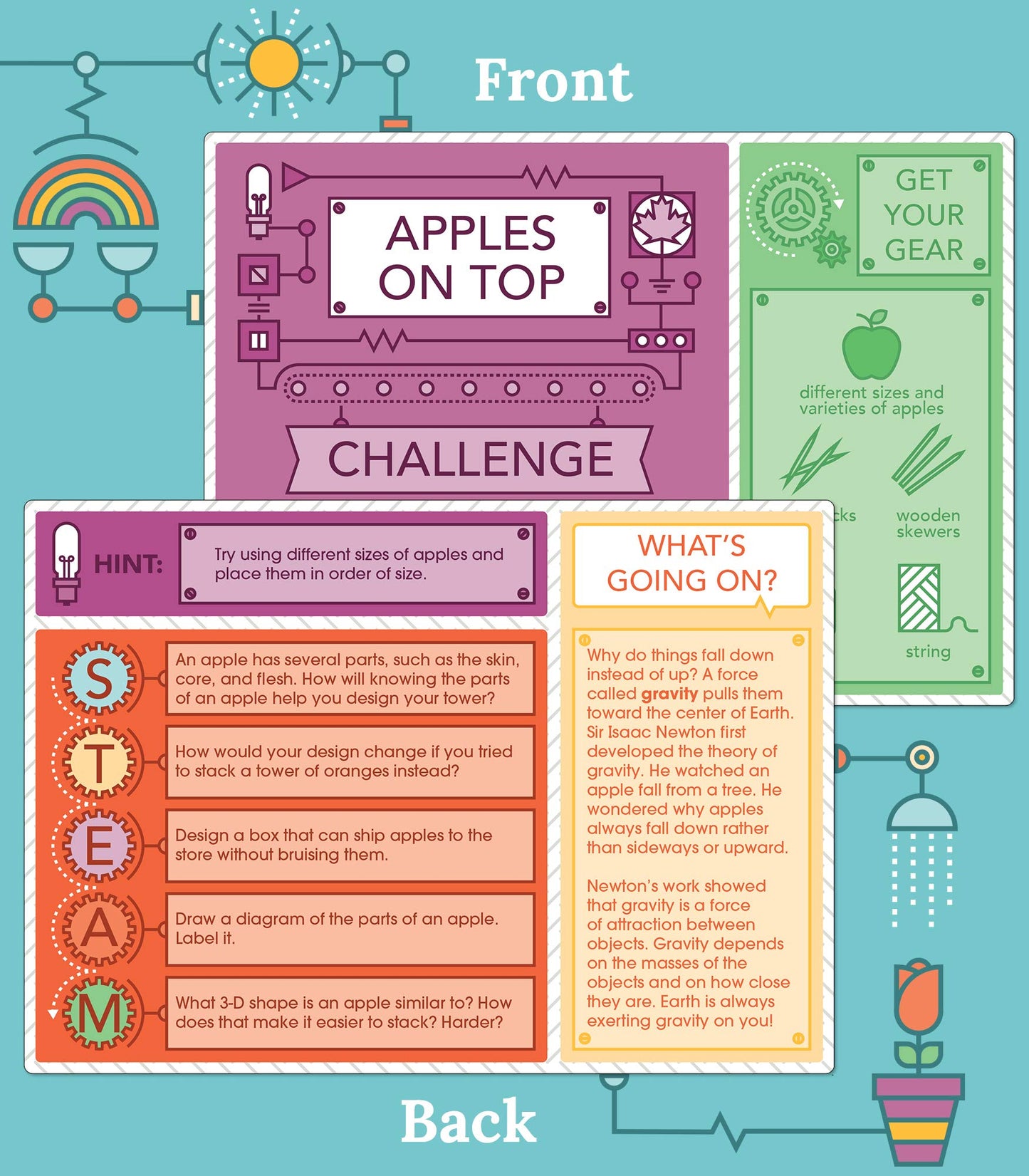 Carson Dellosa Seasonal Stem Challenges Stem Kits, 30 Stem Building Activities And Educational Games, Grades 2-5 Stem Learning T