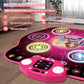 Dance Mat Toys For 3-12 Year Old Kids,Electronic Dance Pad With Light-Up 6-Button & Wireless Bluetooth, 5 Game Modes Princess Dancing Mat, Birthday Xmas Gifts For 3 4 5 6 7 8 9 10+ Year Old Girls